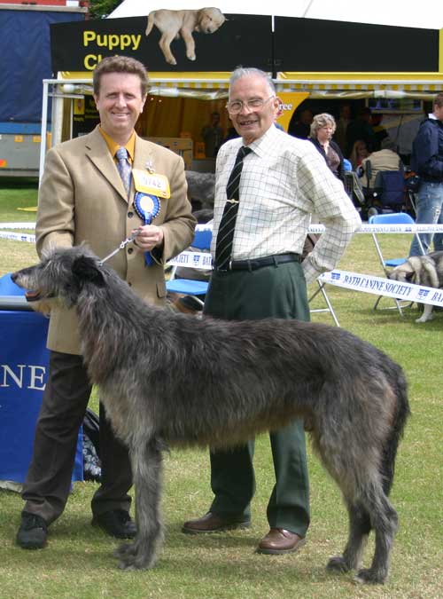 BOB & BOS Deerhound Club Breed Show 2004